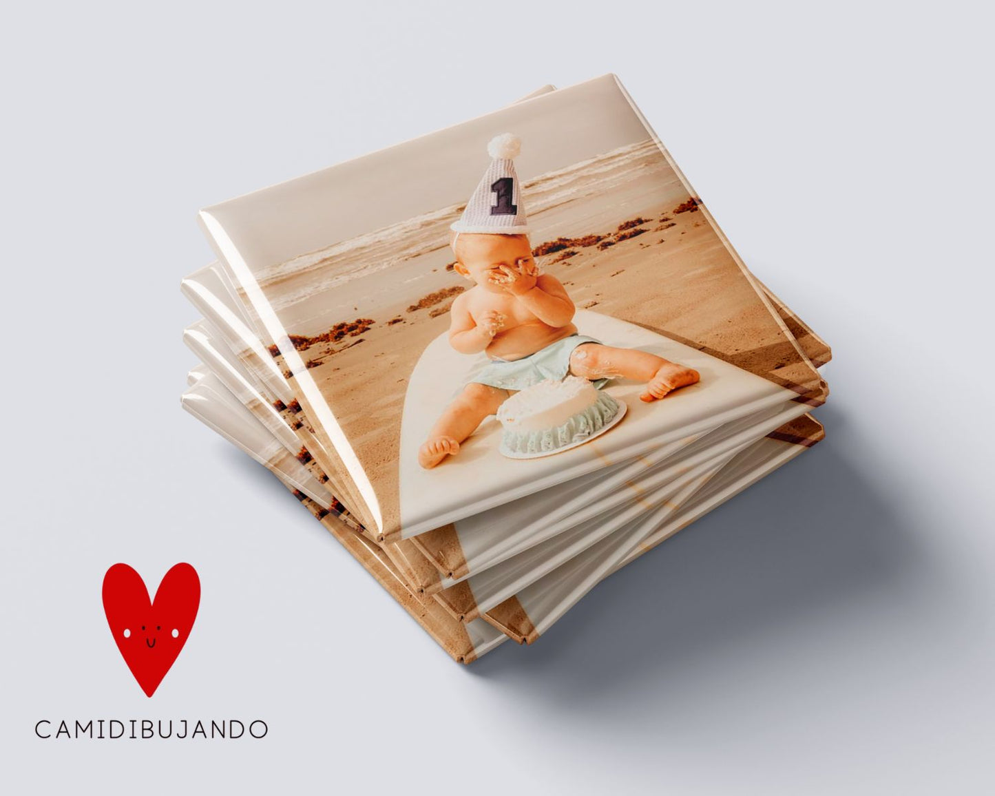 12 Magnetos con tus fotos